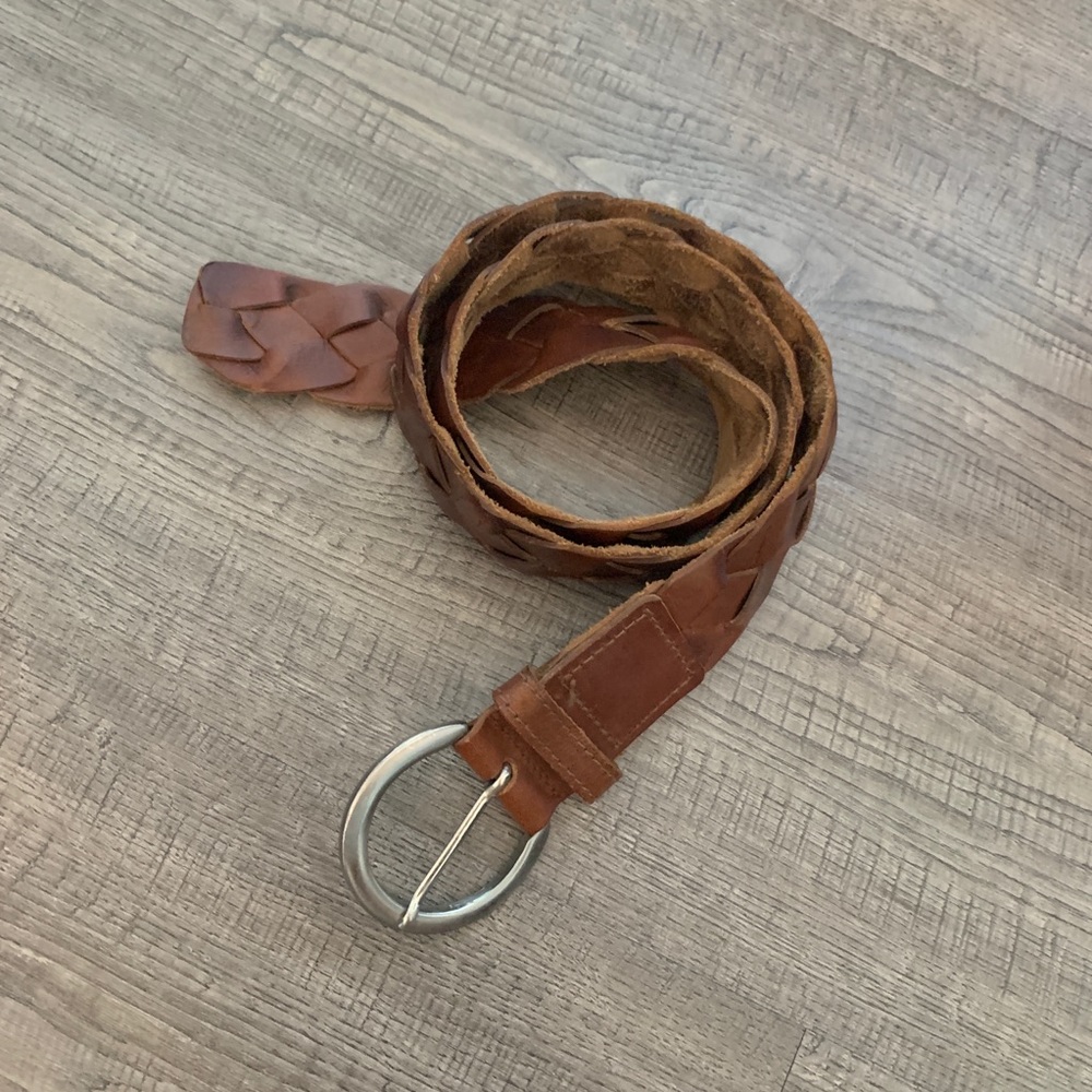 Genuine Leather Brown Belt 41 inch. Size M.